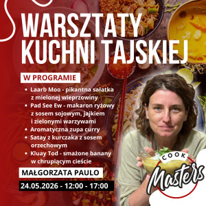 Tajskie Warsztaty Kulinarne 24.05.2026