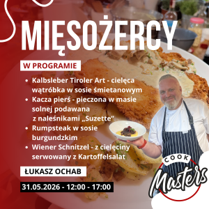 Warsztaty dla mięsożerców - 31.05.2026