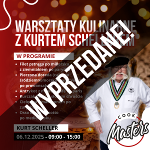 Mięsa i ryby – Intensywny kurs kulinarny z Kurtem Schellerem - 06.12.2025