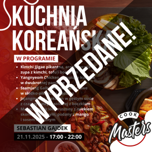 Warsztaty kulinarne - Kuchnia Koreańska 21.11.2025