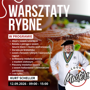 Warsztaty Rybne z Kurtem Schellerem 12.09.2026