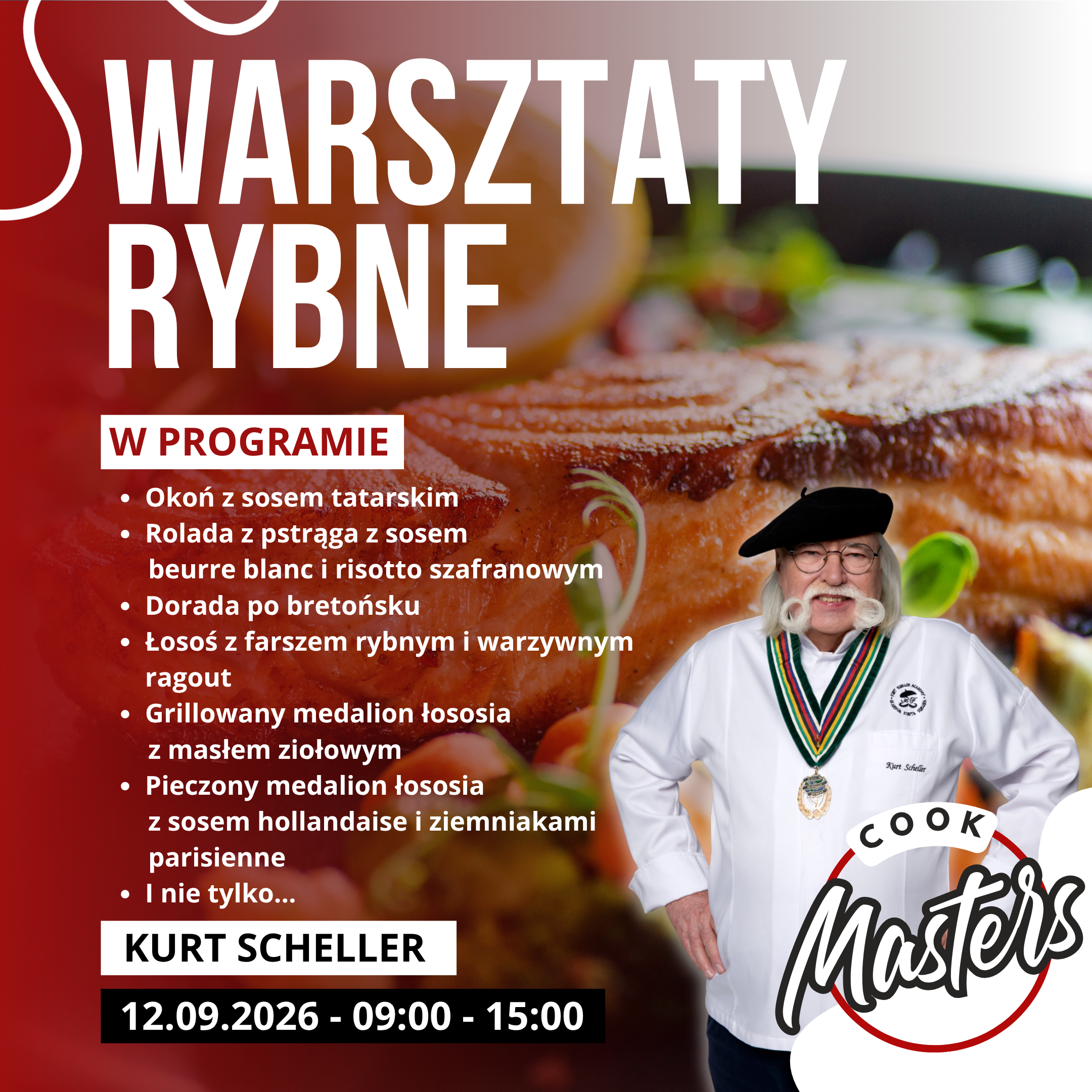 Warsztaty Rybne z Kurtem Schellerem 12.09.2026